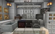 Various useful blocks crafted using Iron (Image via Minecraft)